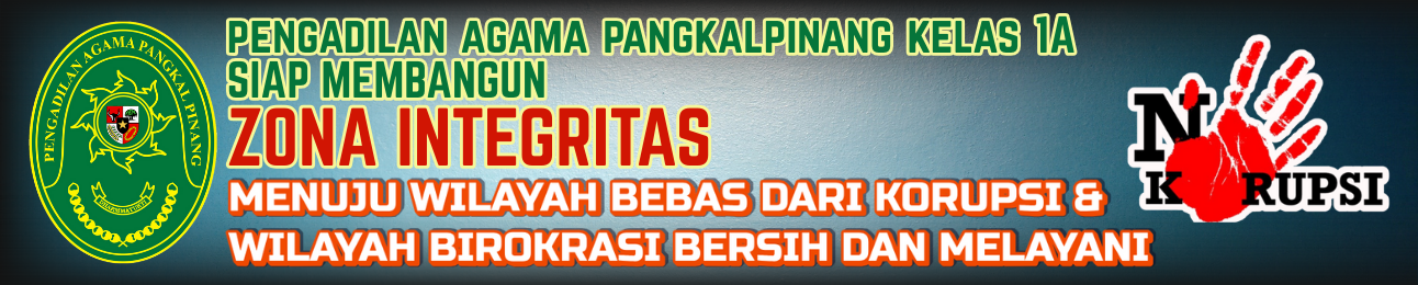 pengadilan agama pangkal pinang kelas 1 A SIAP MEMBANGUN ZONA INTEGRITAS